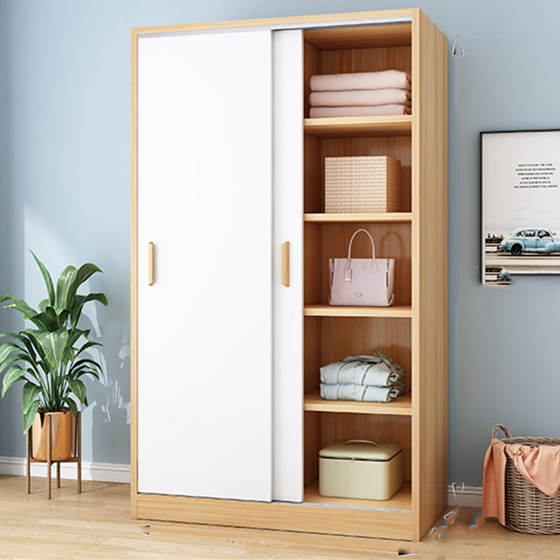 Customized Modern Melamine Wooden Wardrobe/ Closet for Bedroom