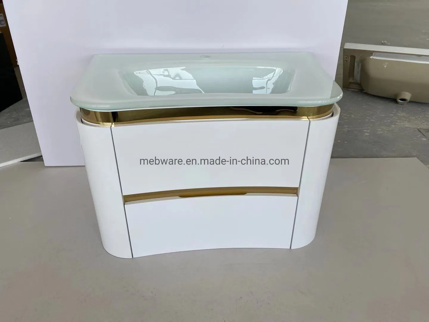 Bathroom Wash Basin Mirror Cabinet Wall Mounted with LED Light