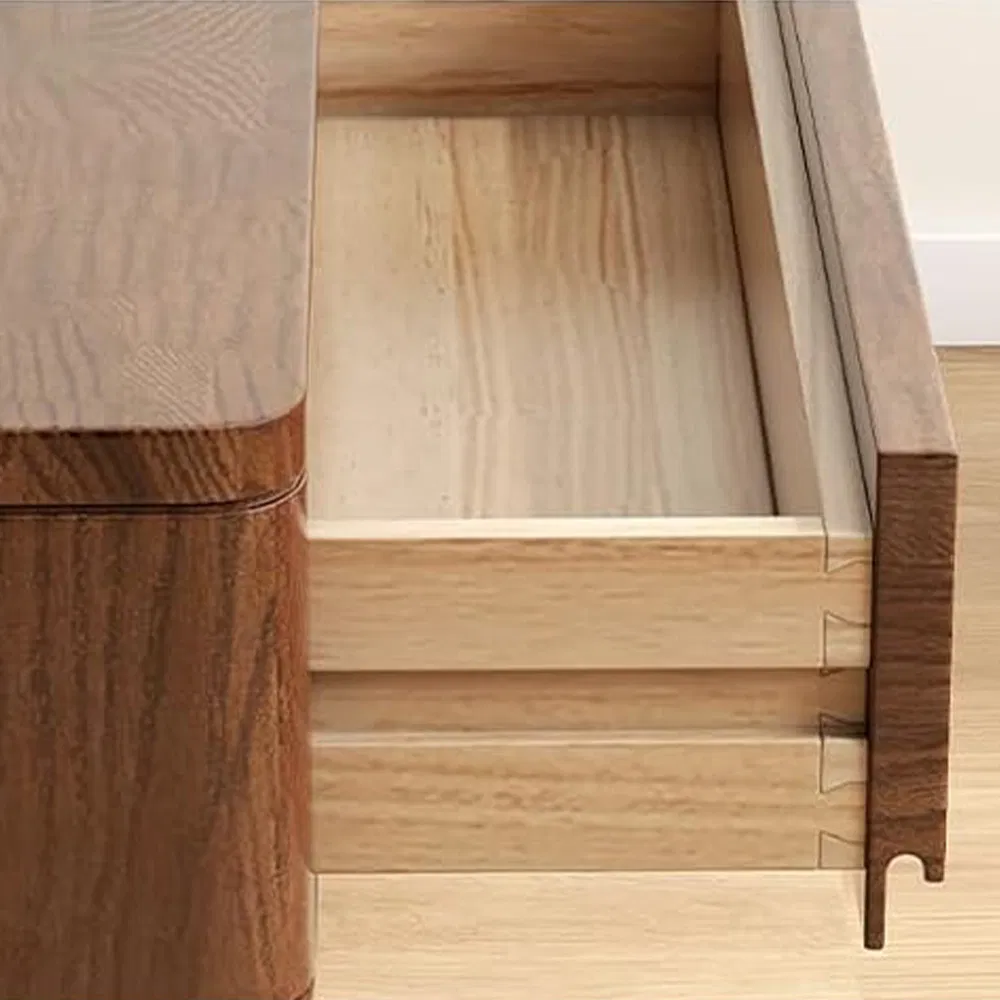 Height-Adjustable Coffee Table with 2 Drawers and Hidden Storage