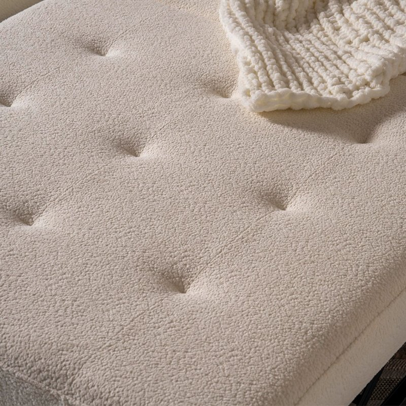 Italian Modern Luxury Apartment Living Room Sectional Square Convertible Fabric Double Sofa Bed