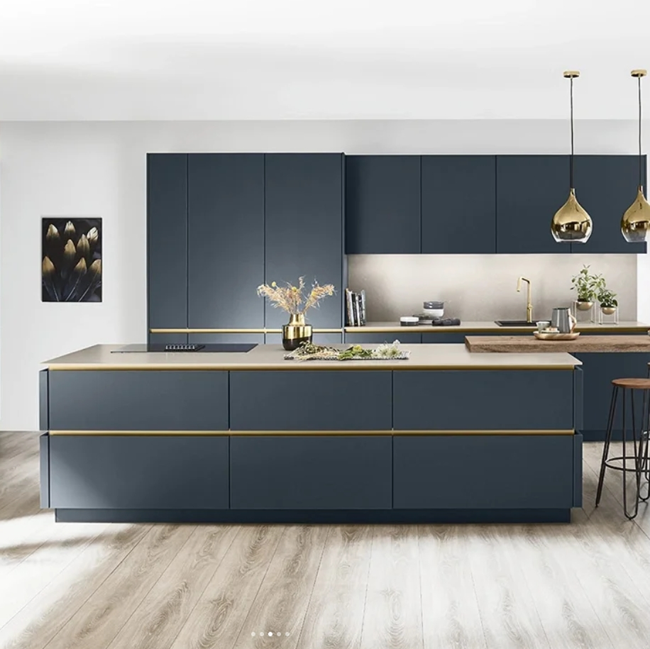 Australian Laminate House Furniture Kitchen Design Storage Combination Cabinet Integrated Cabinet Kitchen Cabinet Full House Customization Joinery