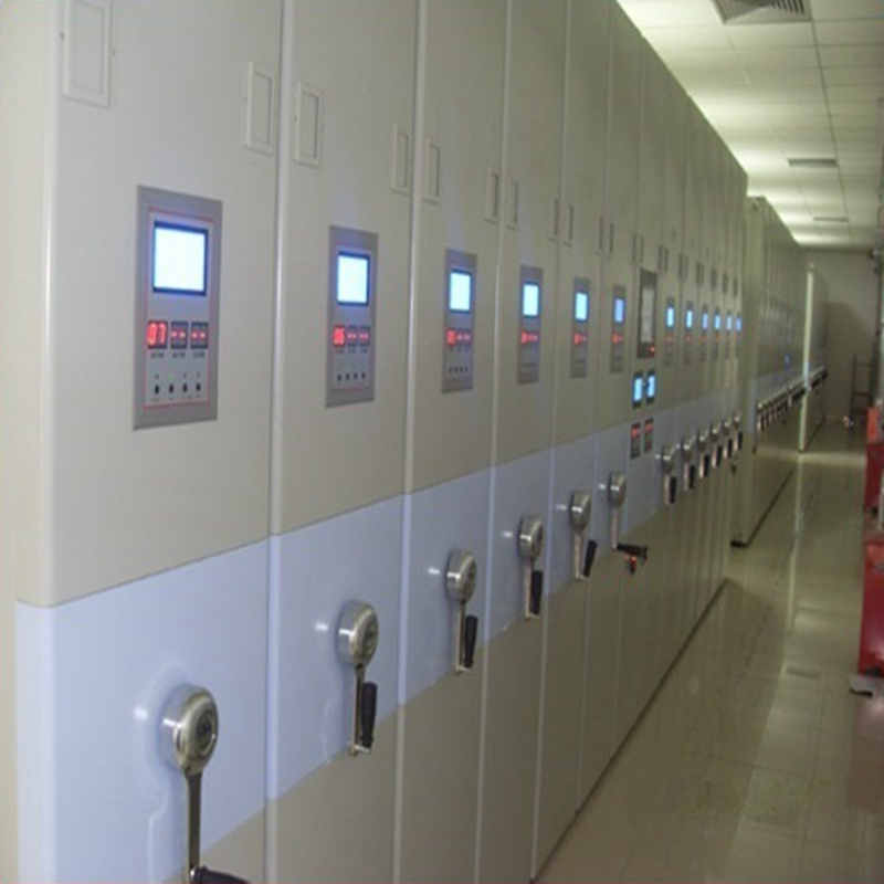 Intelligent Mobile Shelving System High-Density Shelving Safe Modern Bookshelf