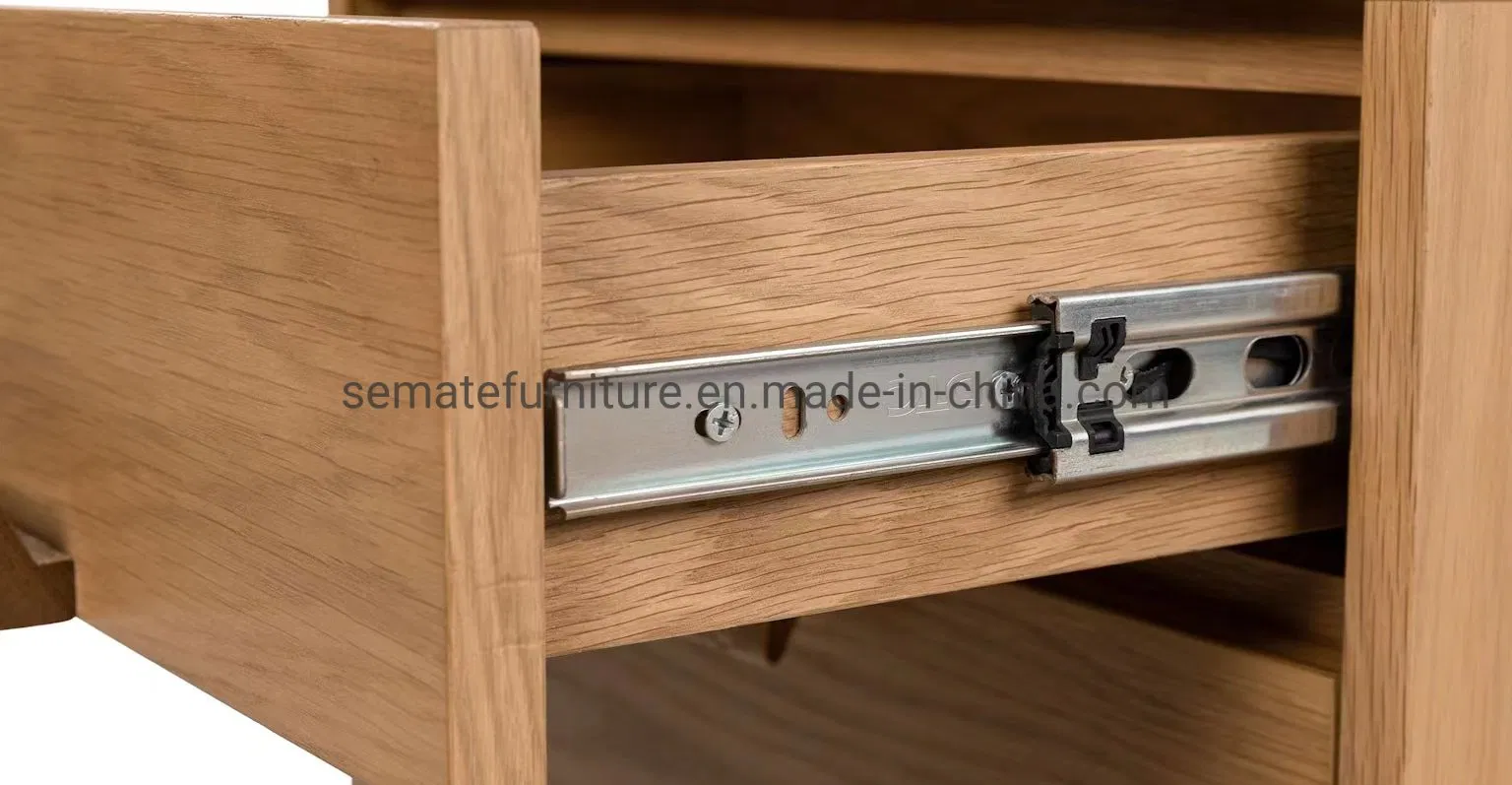 Wholesale Modern Bedroom Furniture 2 Drawers Bedside Table Wooden Nightstand