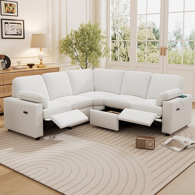 Contemporary Premium Corner Recliner Sofa with American Style