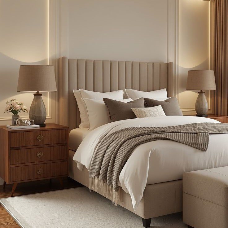 Daily Commercial Use of Durable Hotel Room Nightstand