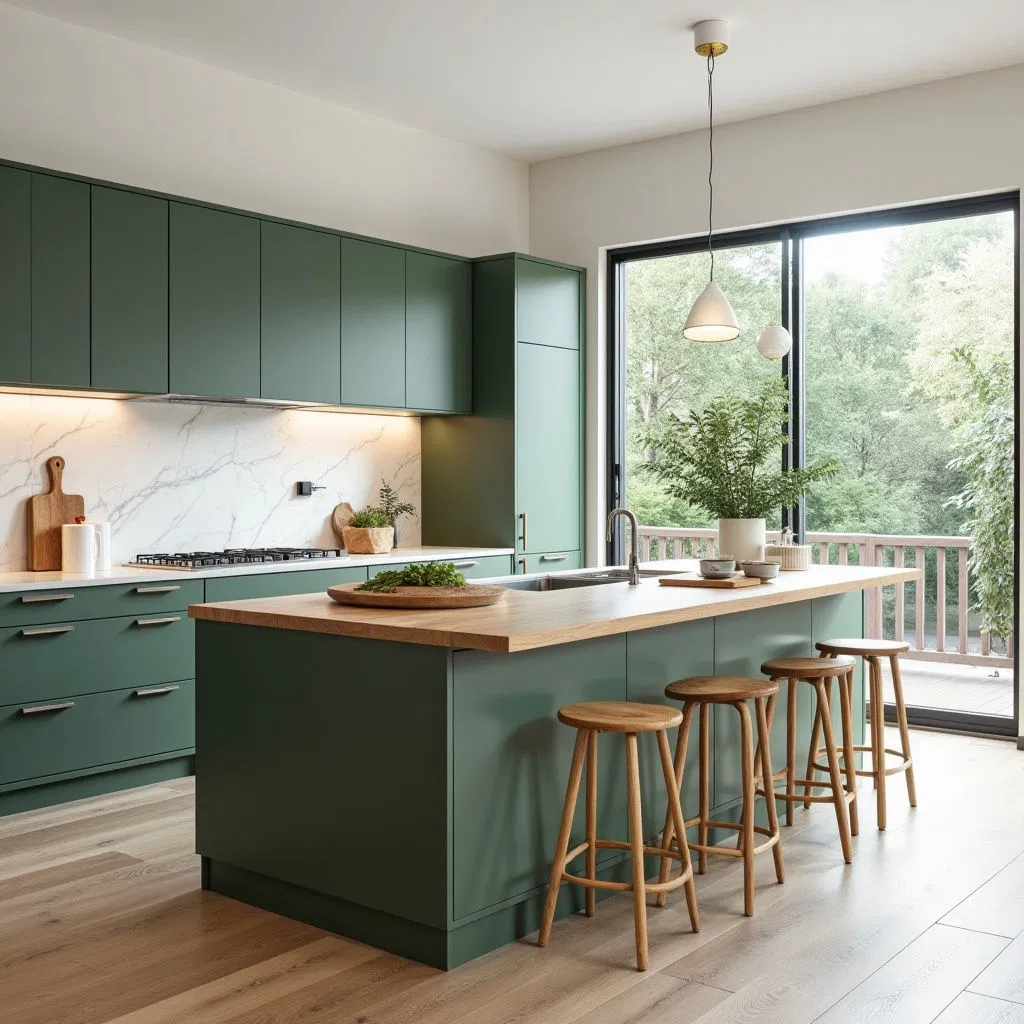 Cbmmart Custom Home Kitchen Cabinet Furniture Design Outdoor Modern Style Rta Matte High Gloss Folding Wood Plywood MDF Set with Soft Closing Hinge Drawers