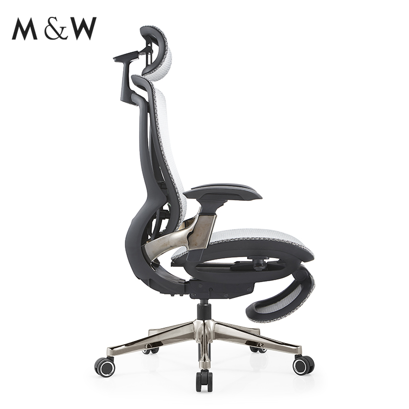 M&W Foshan Manufacture High Quality Ergonomic Chair Office Mesh Furniture Modern Boss Office Chair