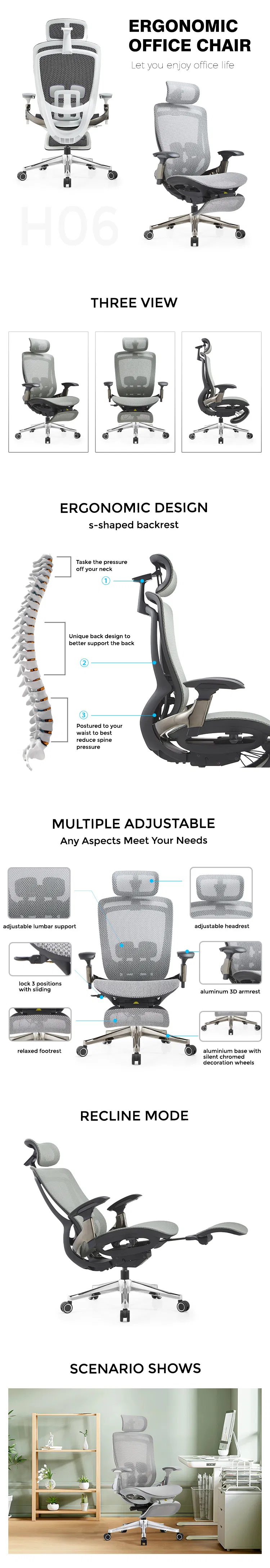 Ergonomic Chair Feature