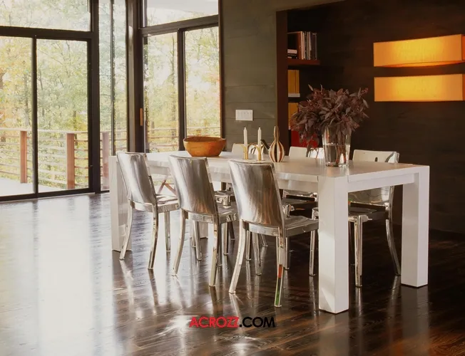 Hudson Steel Metal Dining Chair 3