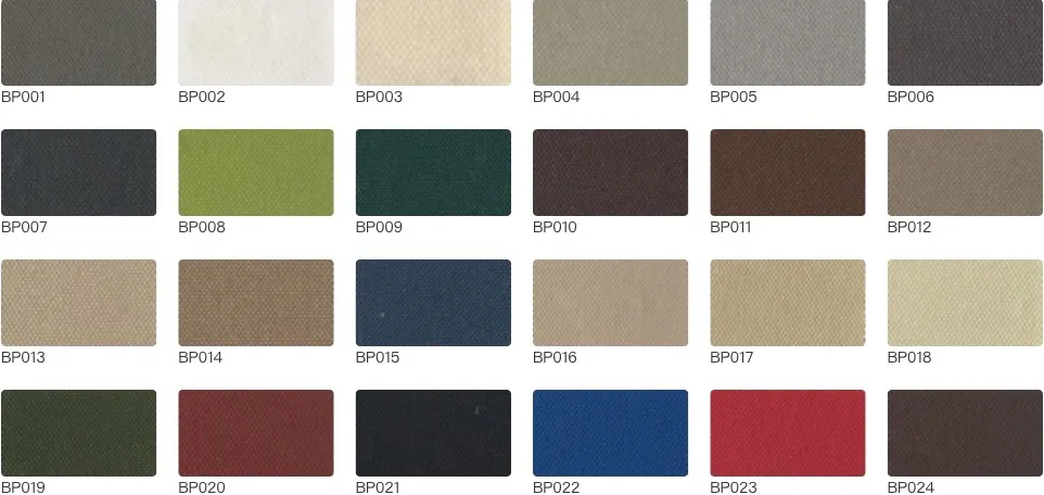 Fabric Color Options