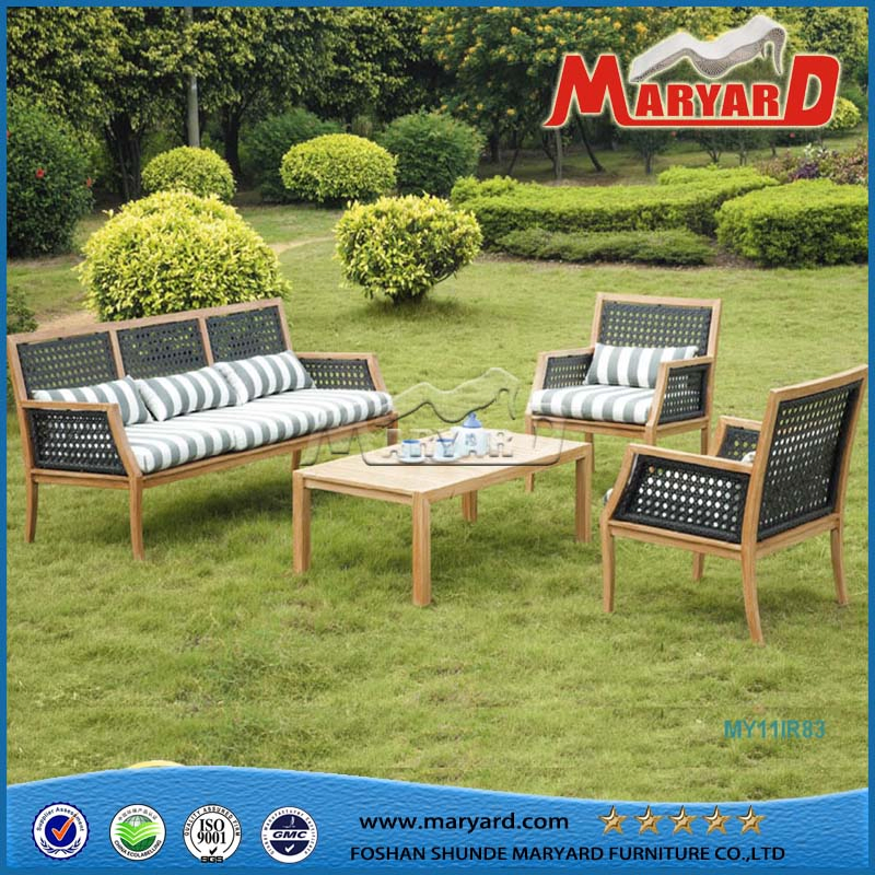 Modern Hotel Outdoor Garden Terrace Home Living Room Furniture Leisure Chair Chinese Sofa Furniture