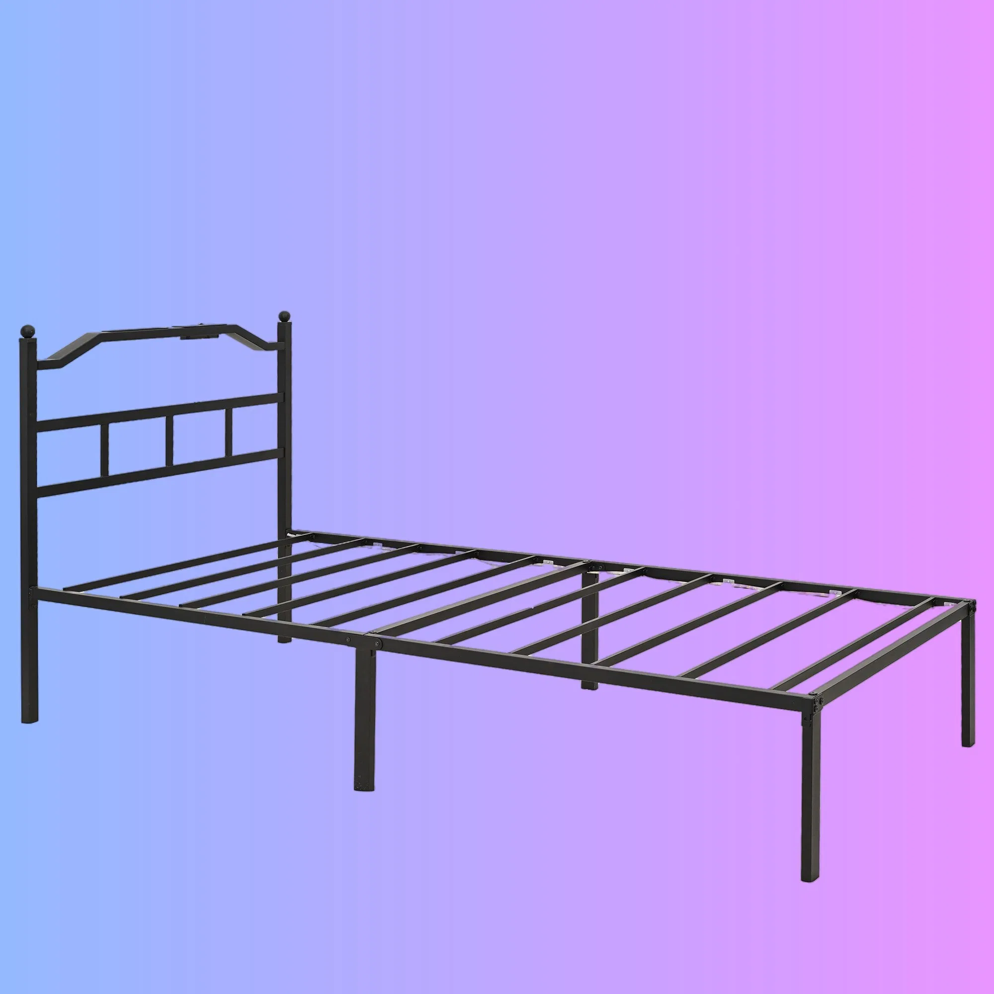 Contemporary Flat Frame King Size Sofa for Hotel Bedrooms