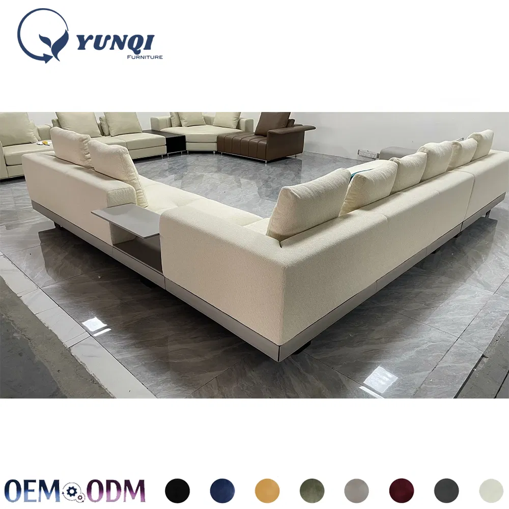Italian Design L Shape Sectional Living Room Corner Couch Modern Modular Sofa