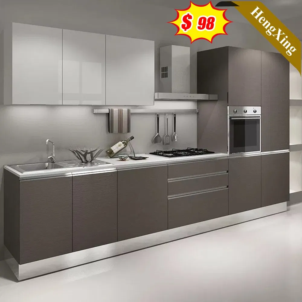 Comfortable Modular Home Kitchen Furniture Wall Pantry Cupboard Wood MDF Board Sideboard Kitchen Storage Cabinet (UL-9NE1806)