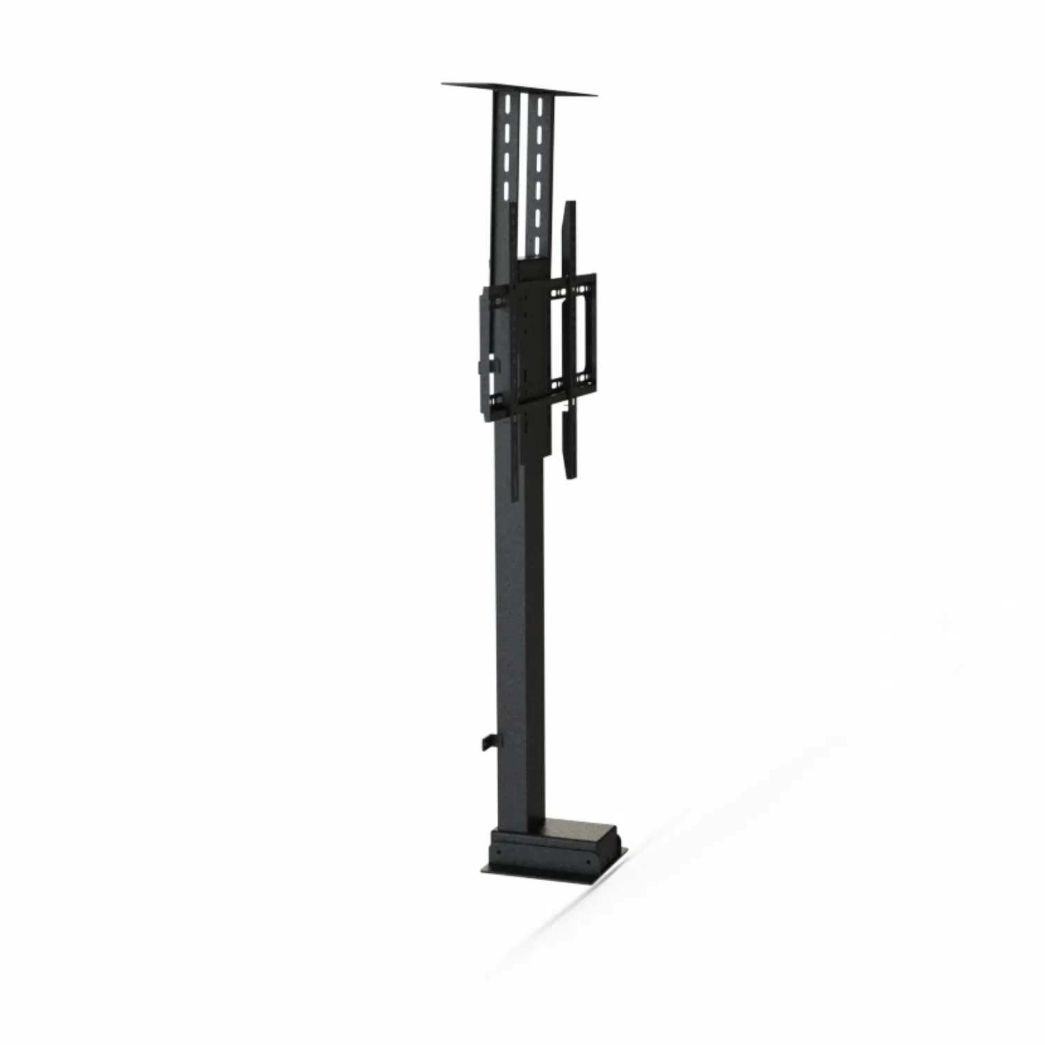 Lcb-O2bjx-650-1 Office Meeting Room Home Single Leg TV Mount Lifting Shelf Stand