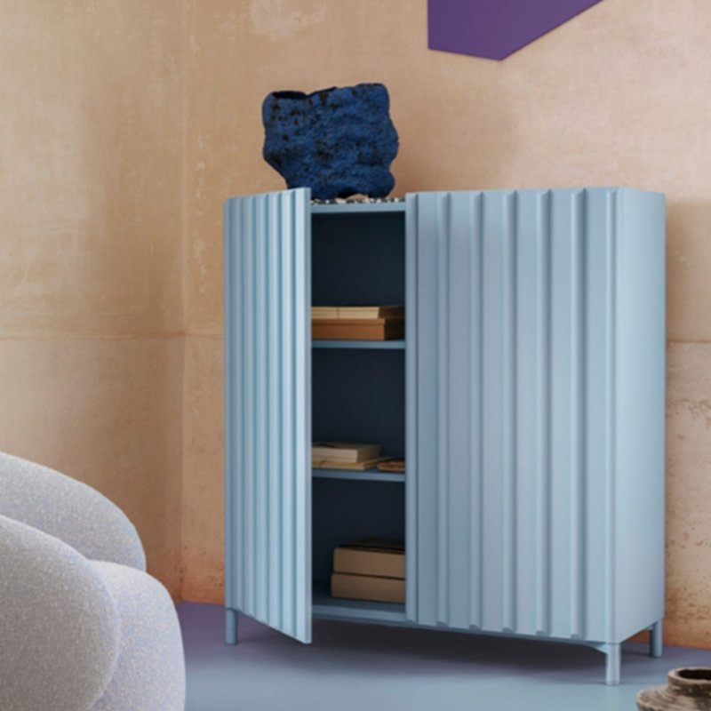 Modern Wooden Sideboards Cabinet Storage Multi-Use Furniture for Living Room