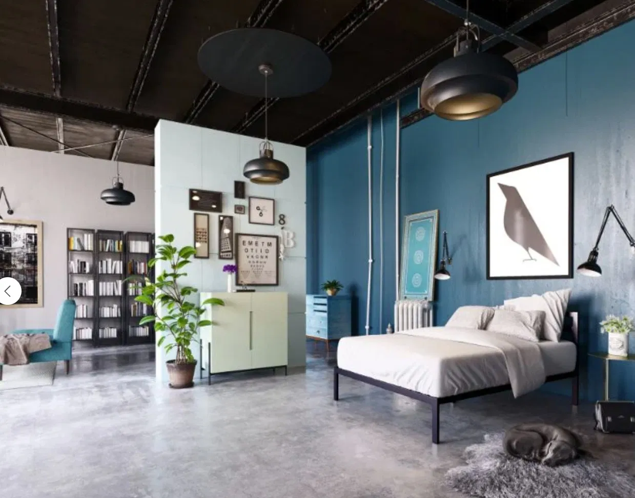 Apartment Furniture Bed Frame