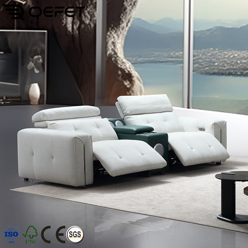 Luxury Furniture Italian High-End Style Couch Fabric Sectional Sofa for Living Room