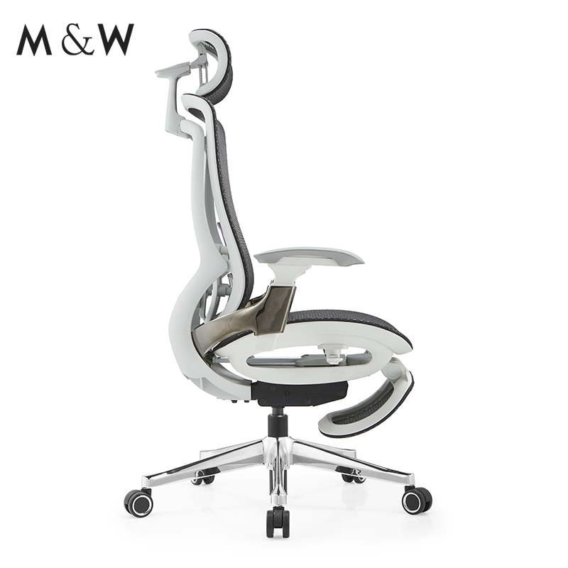 M&W Foshan Manufacture High Quality Ergonomic Chair Office Mesh Furniture Modern Boss Office Chair
