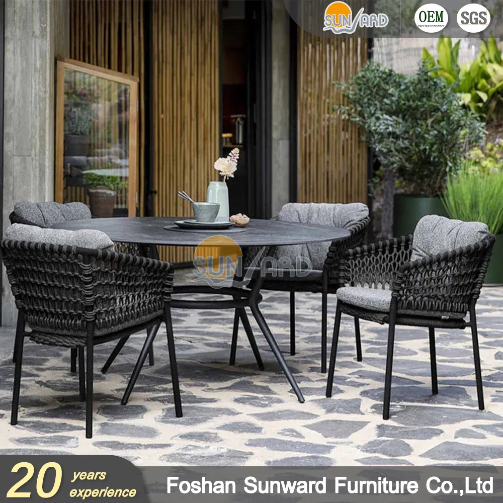 Hot Sale Outdoor Furniture Hotel Restaurant Dining Set Garden Table and Chair