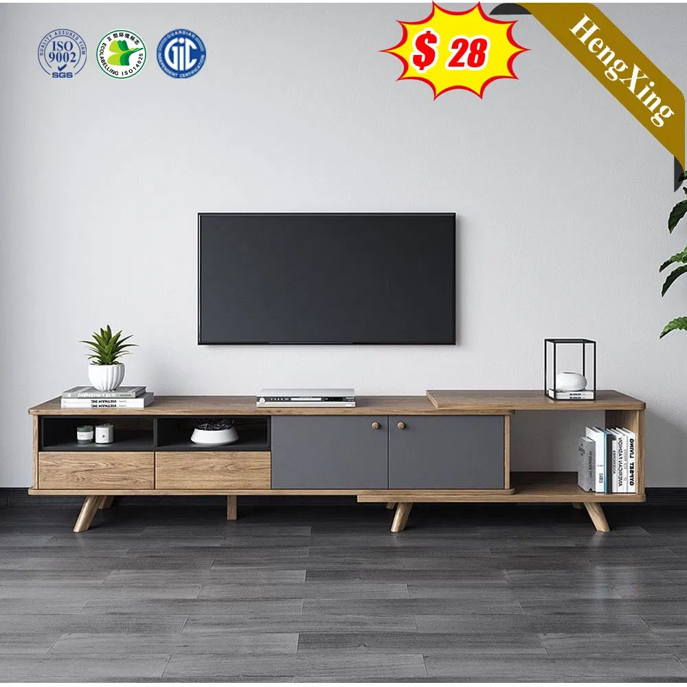 Classic Modern Home Furniture Living Room Cabinet Wooden Wall TV Stand Customized Size Color TV Stands