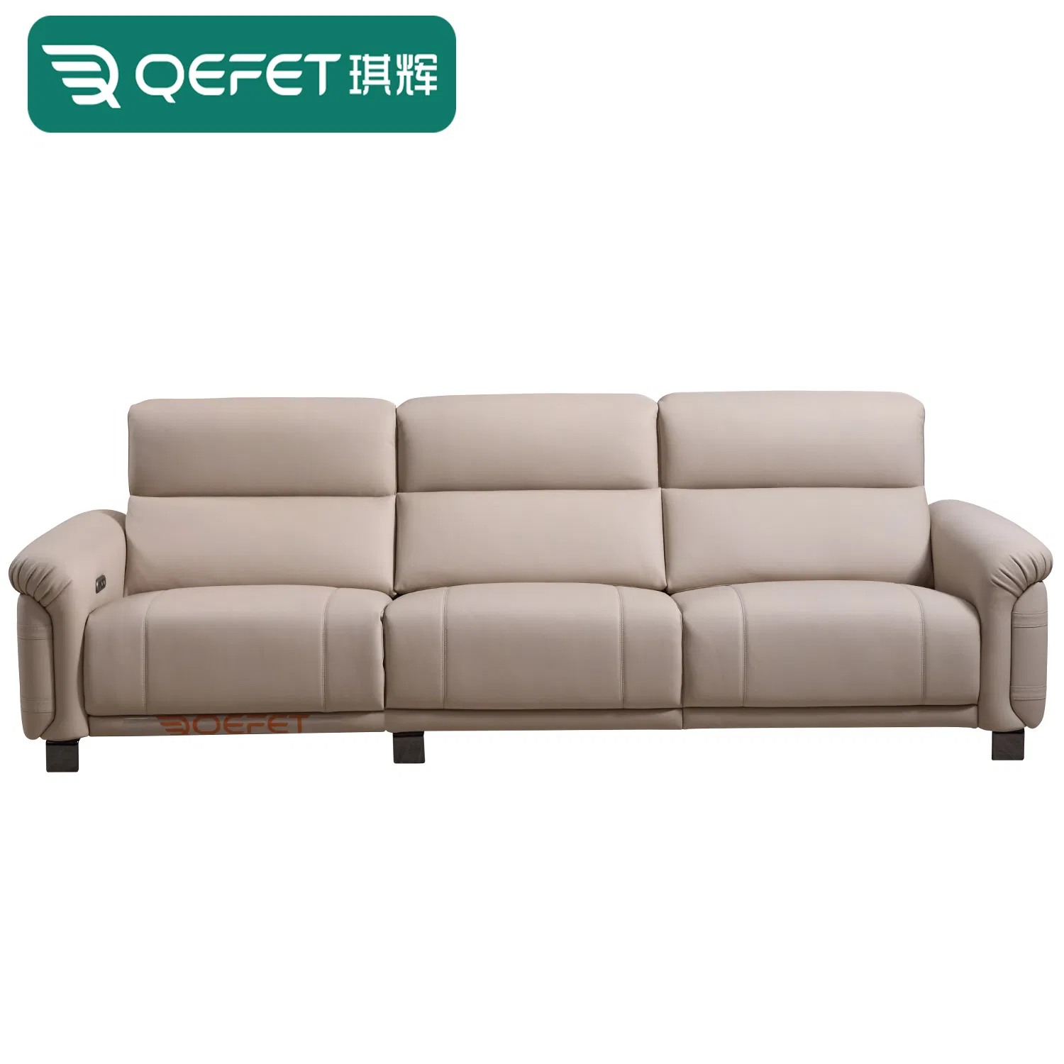 Living Room Hotel Office Sofa Furniture Set Solid Wood Genuine Leather Sectional Module Combination Electric Function Recliner Couch