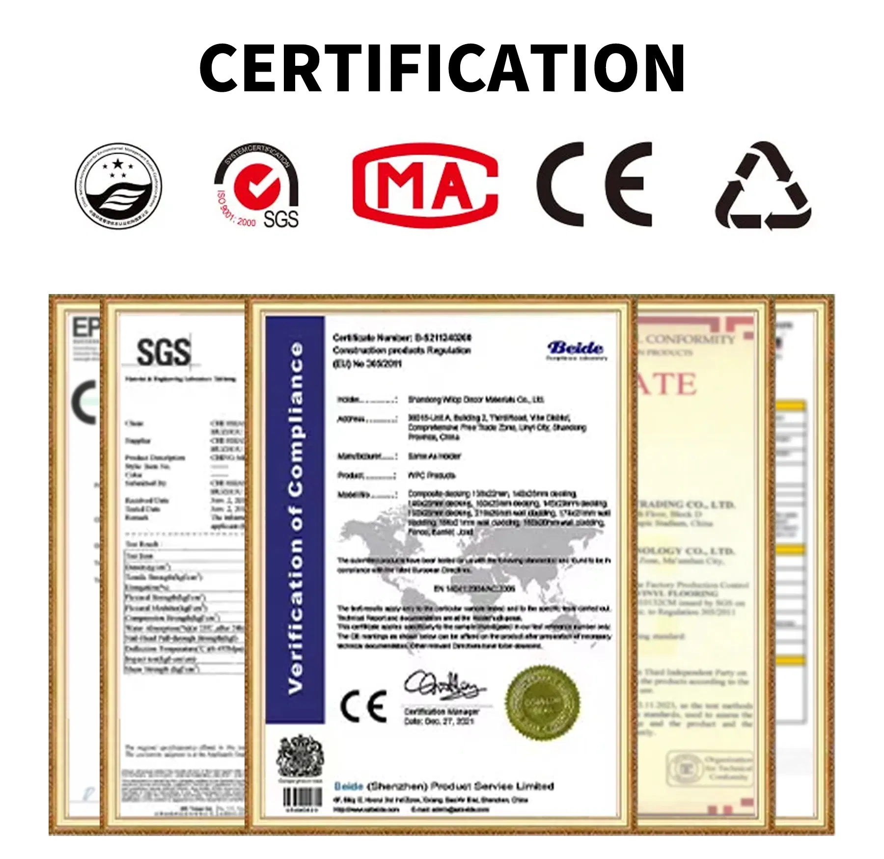 Certification Documents