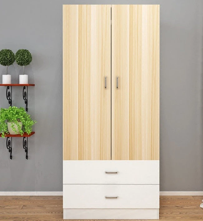 Cheap Price Wood Wardrobe with Two Three Four Doors for Home Living Furniture
