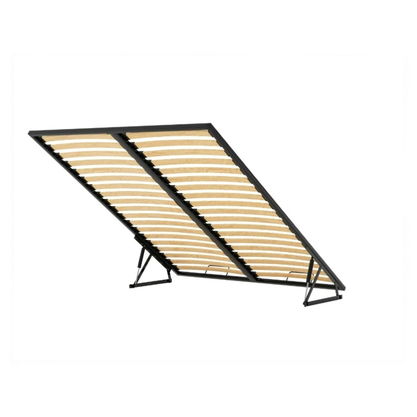 Easy Assembly Double Full Twin King Queen Metal Bed Frame Gas Spring Mechanism Ottoman Bed Storage Bed Frame for Poland Modern Bedroom Hotel Home Furniture