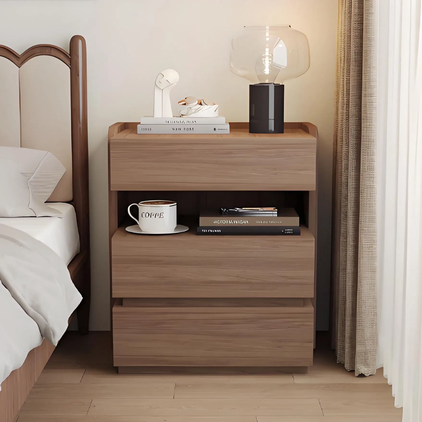 Chic Nightstands to Enhance Your Modern Bedroom Aesthetic