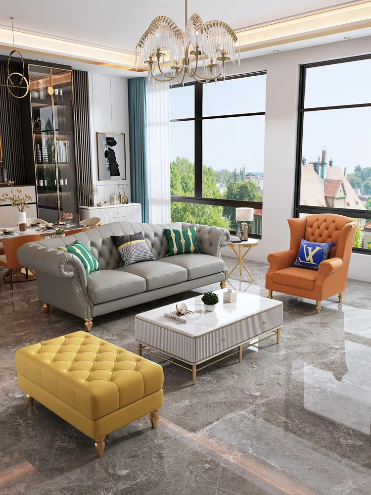 Custom Living Room Furniture Detail