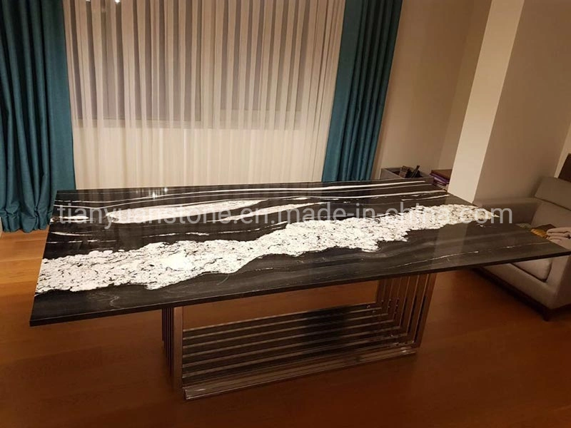 Natural Stone Marble Top Marble Coffee Table for Stone Furniture