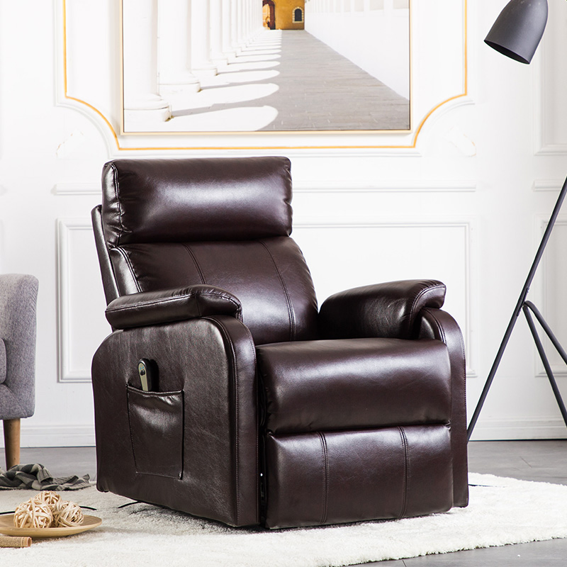 Recliner Sofa with PU Leather Electric Living Room Sofa Recliner Lift Chair