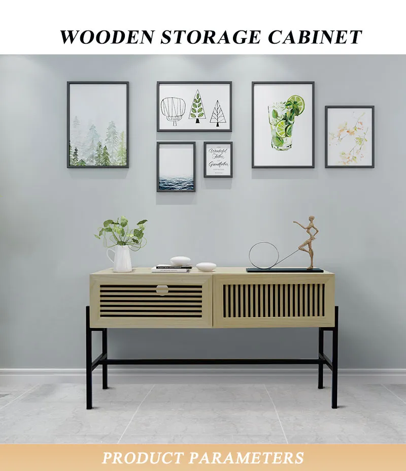 Wooden Storage Cabinet