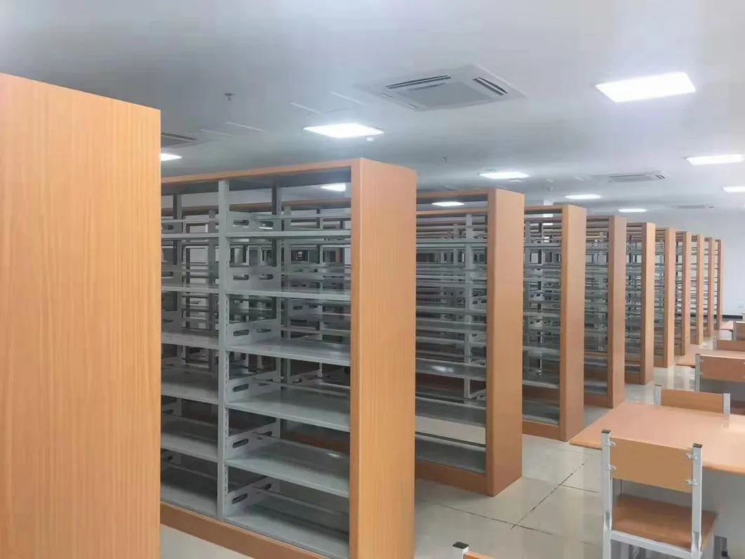 Library Furniture Metal Bookshelf 1