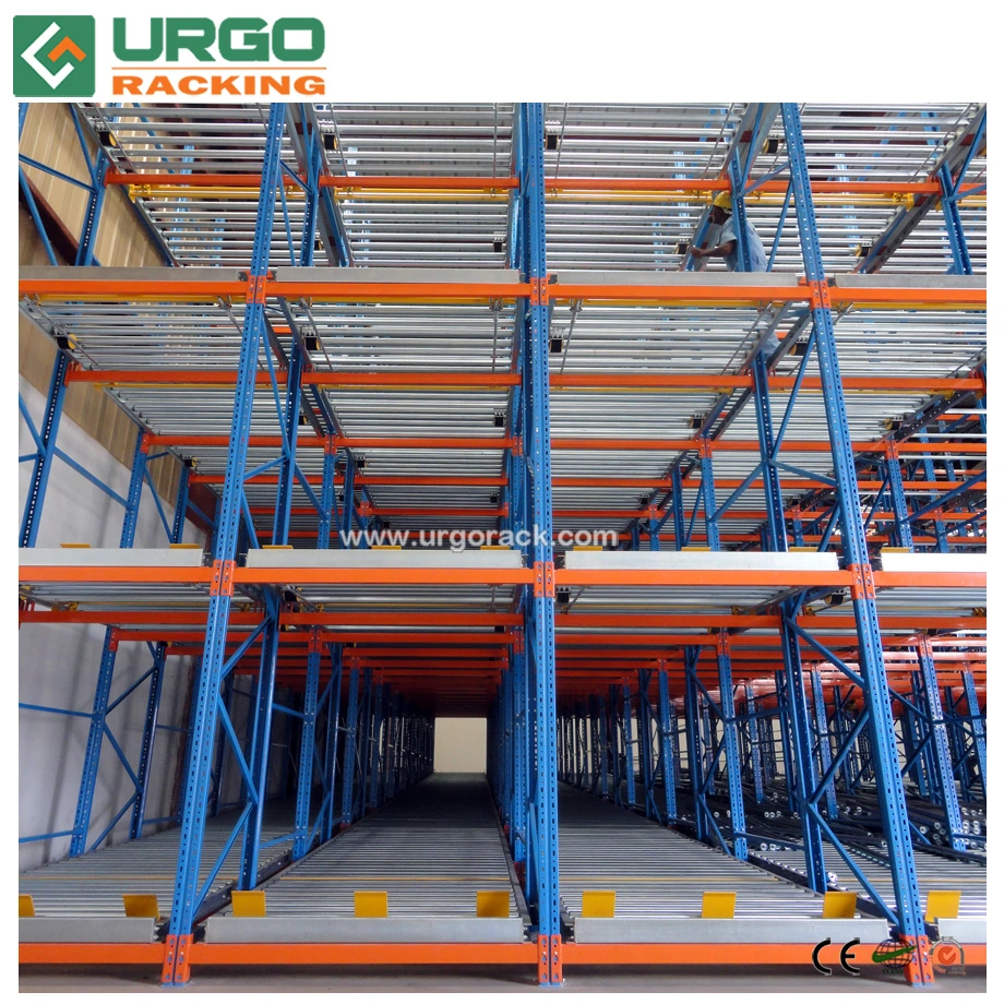 Warehouse Storage Gravity Roller Pallet Rack