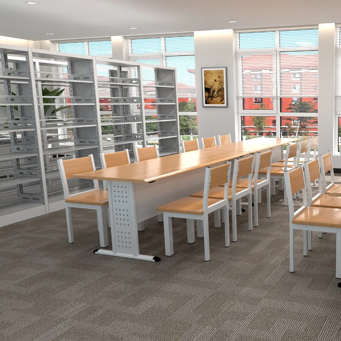 The Most Popular Steel Bookshelf Library Morden Bookshelf