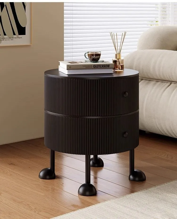 Luxury Round Bedside Table