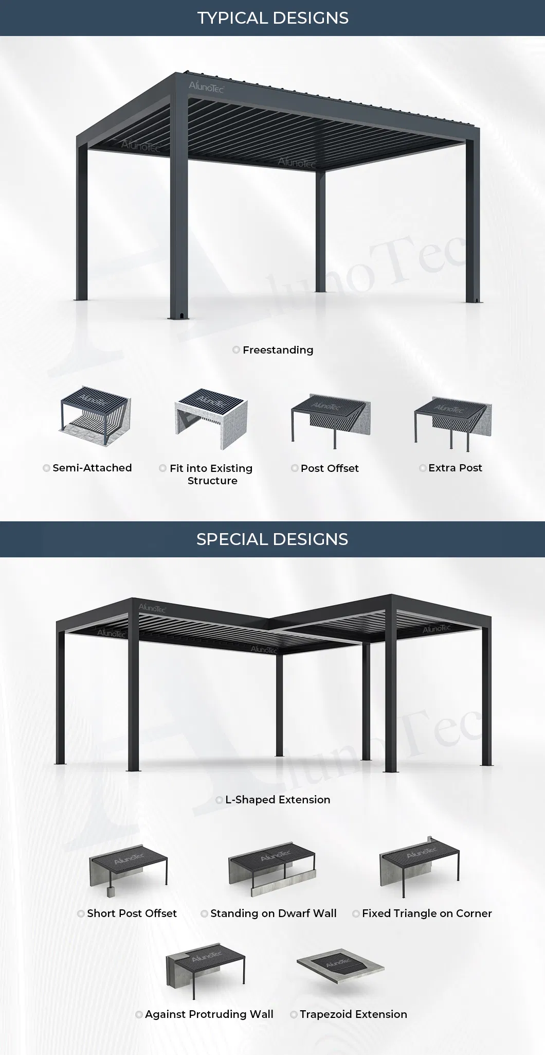 Commercial Outdoor Pergola System