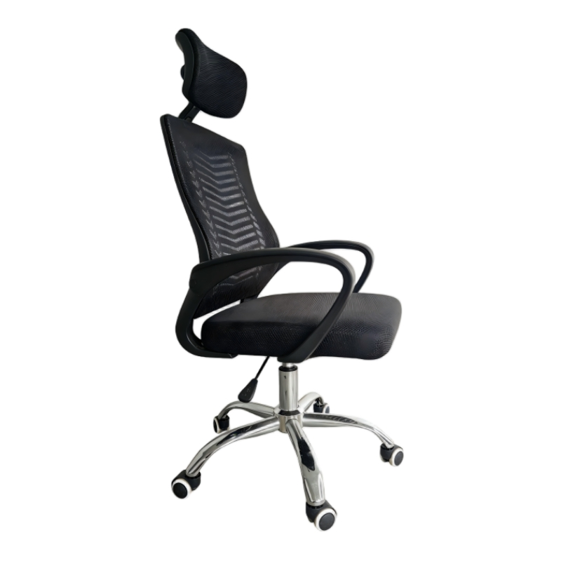 Cheap Price Wholesale Classical Design Black Mesh Ergonomic Office Chair with Headrest for Office and Home