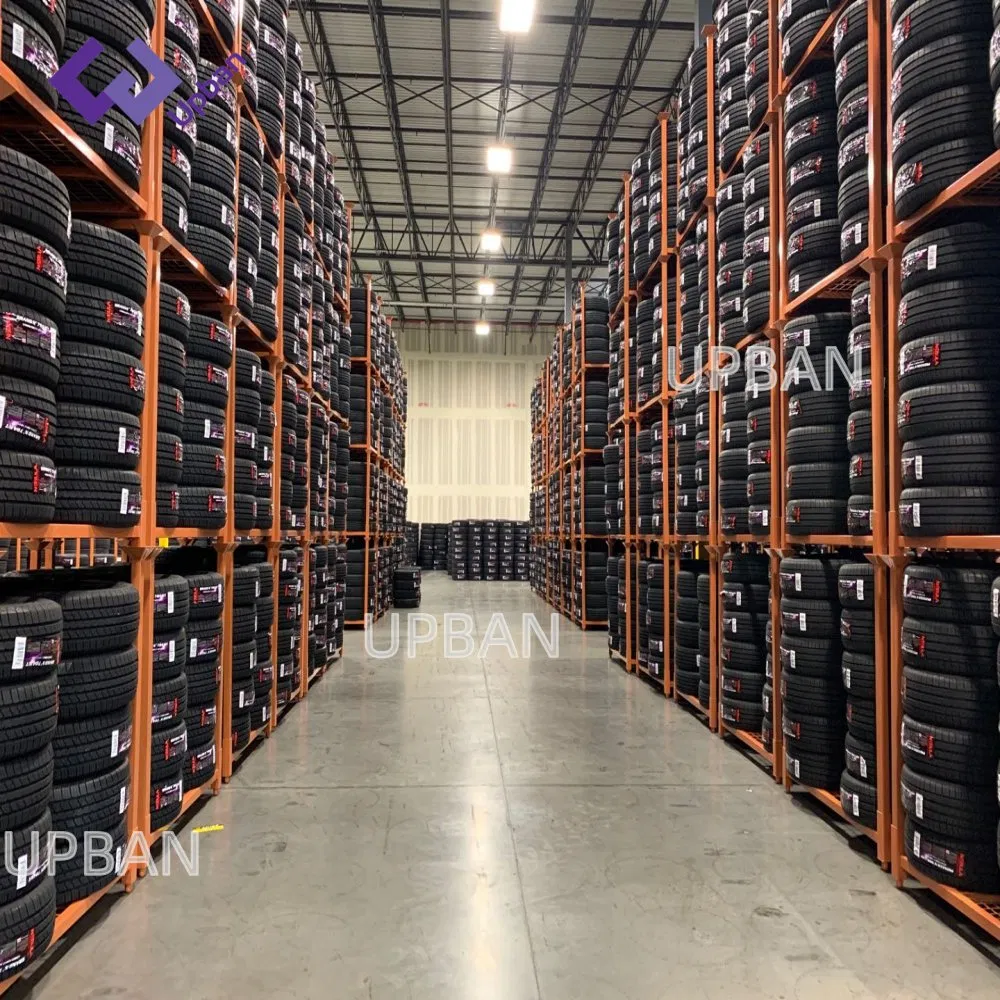 Portable Foldable Movable Stackable Storage Tire Rack for Warehouse with CE/ISO