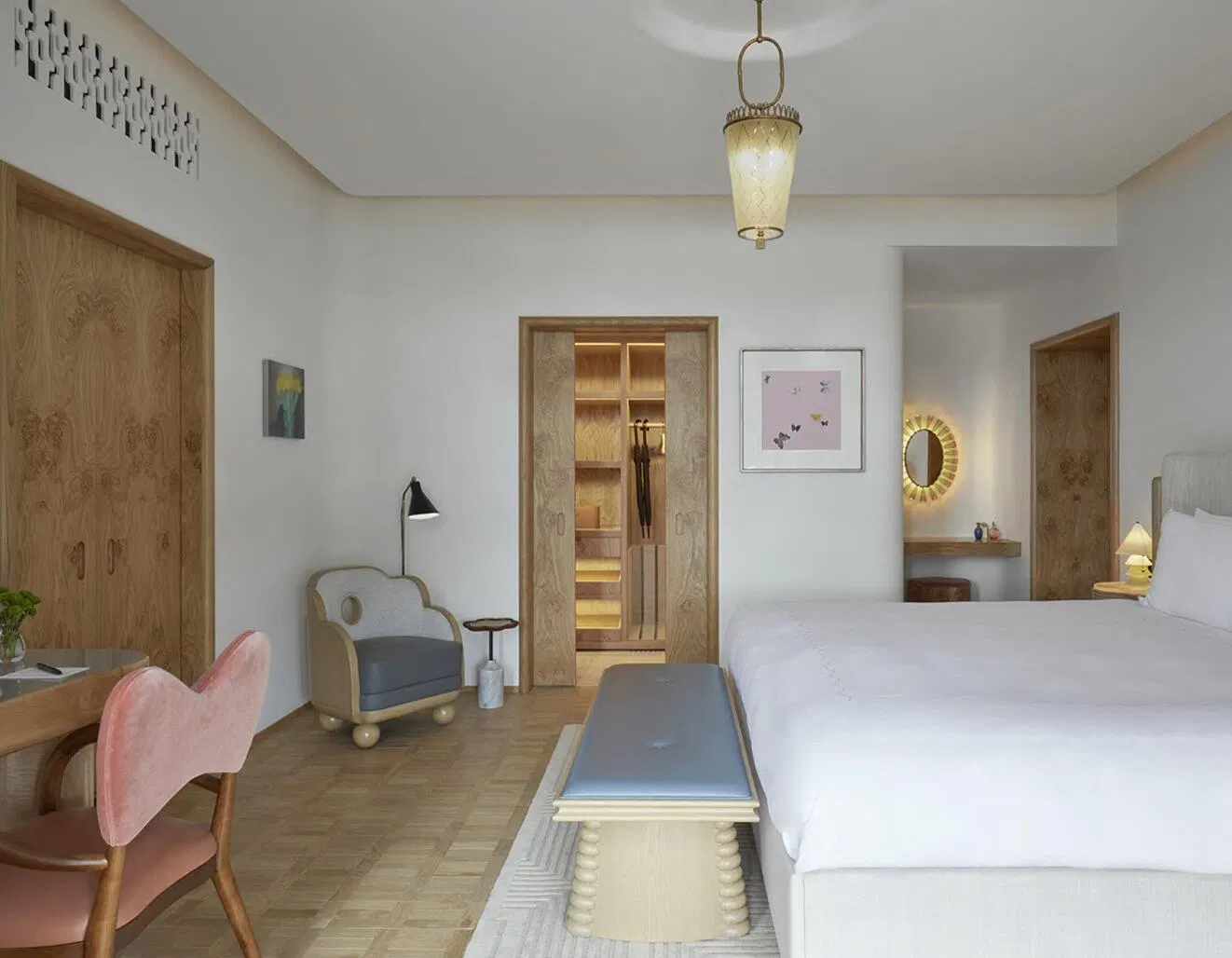 Modern Custom Bedroom Furniture Sets Double King Luxury Hotel Furniture Bedroom for Hospitality Resort Villa Apartment