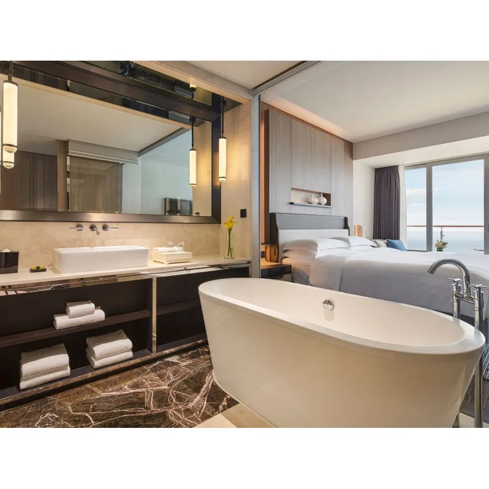 Modern Luxury Hotel Custom Bedroom Furniture Sets for Hospitality Resort Villa Apartment