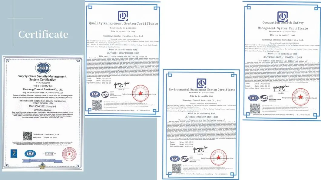 Certificates