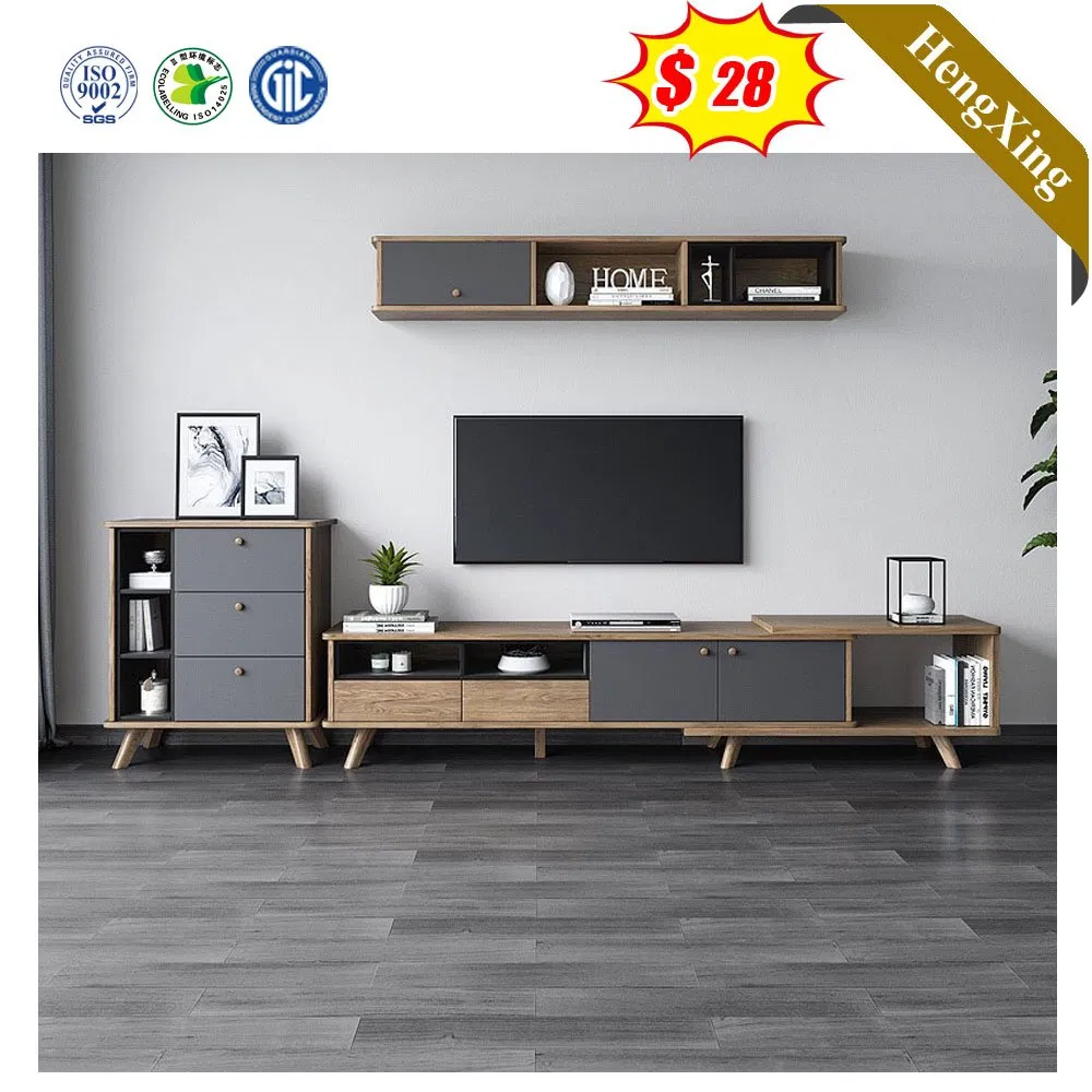 Classic Modern Home Furniture Living Room Cabinet Wooden Wall TV Stand Customized Size Color TV Stands