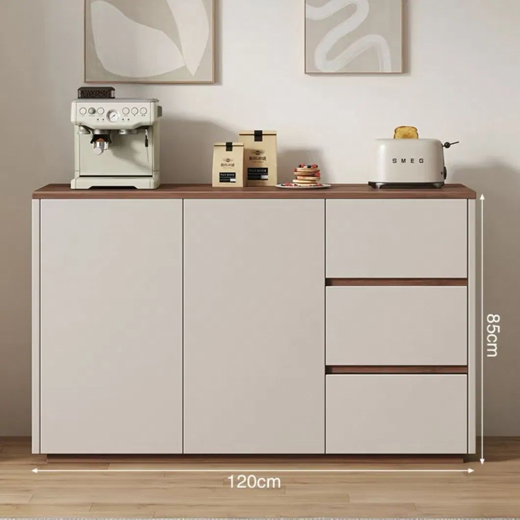 Wood Sideboard Cabinet View 2