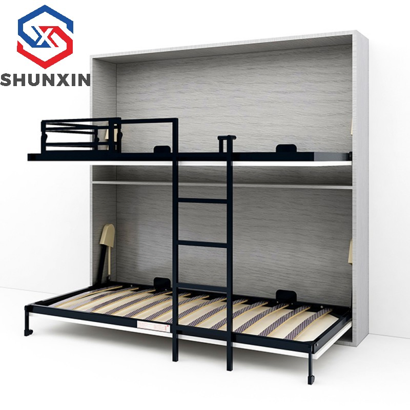 Smart Sofa Double Wall Portable Folding King Size Murphy Bunk Frame Bed