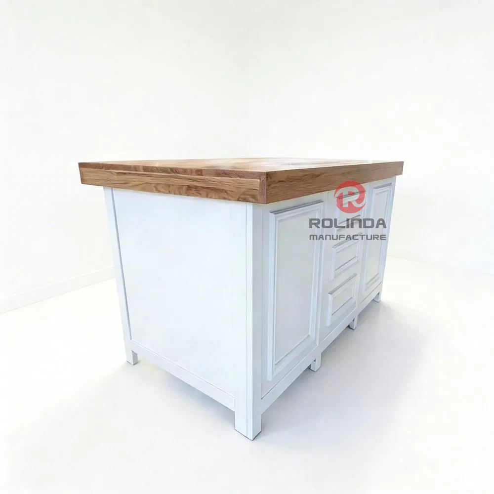 Solid Wood Sideboard Buffet Tablemodern Farmhouse Buffet Cabinet for Event Wedding Catering