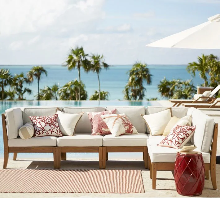 Modern Hotel Outdoor Garden Terrace Home Living Room Furniture Leisure Chair Chinese Sofa Furniture