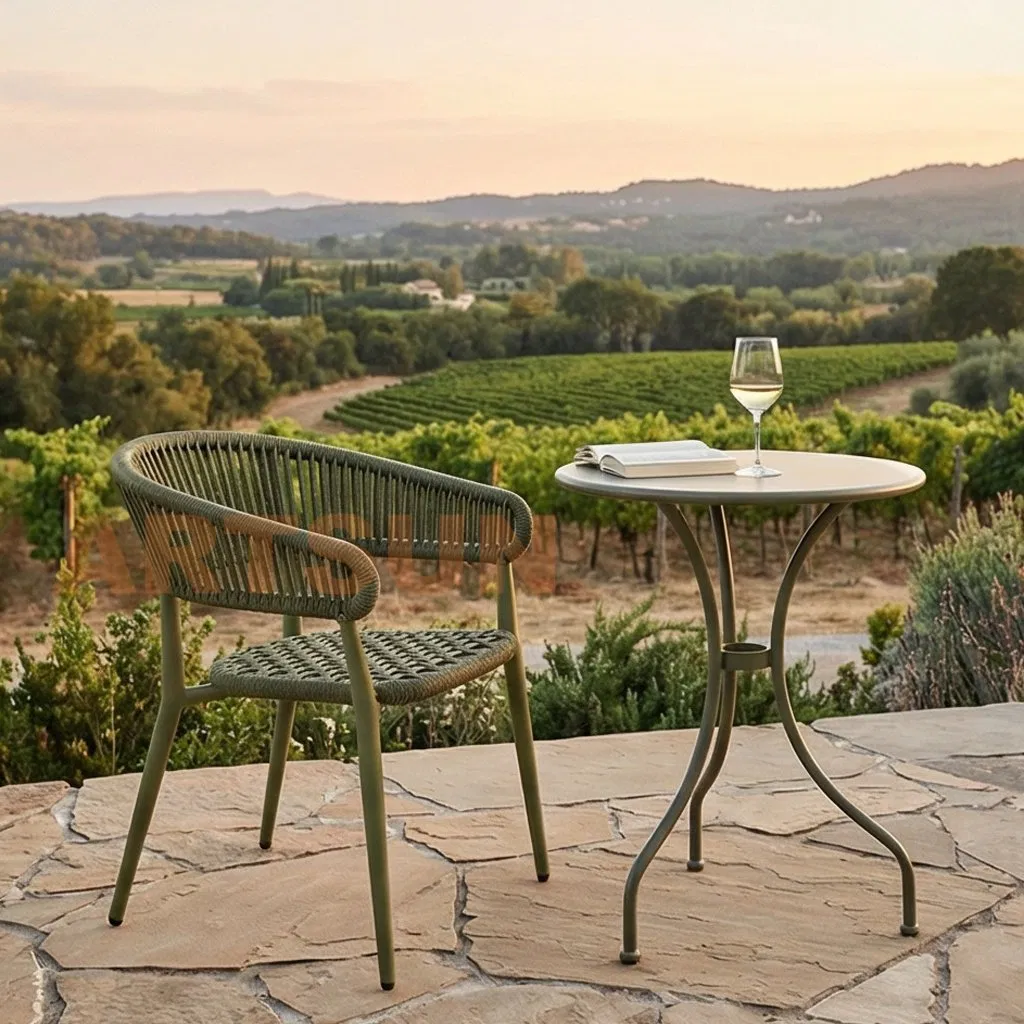 Customized Modern Outdoor Furniture Durable Weatherproof Leisure Lightweight High Quality Rattan Camping Chair